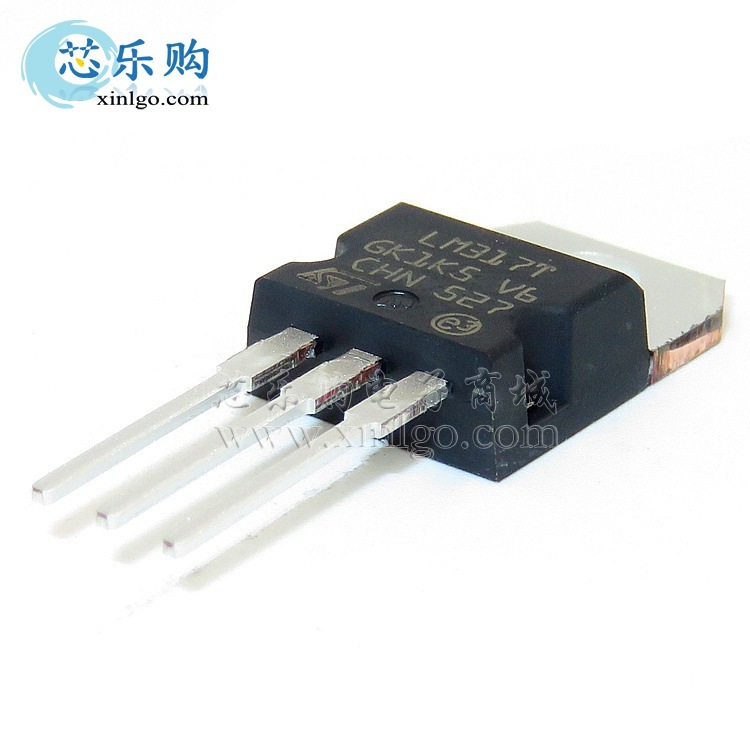 LM317 LM317T TO-220 直插 ST 三端稳压器 可调稳压电源 原装进口