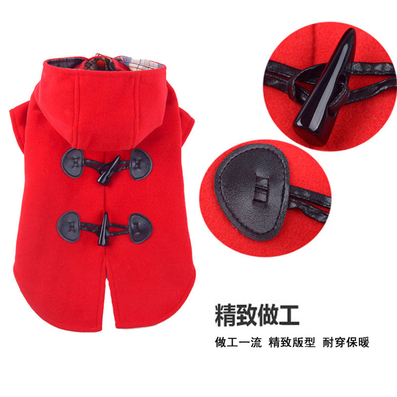 寵物外套 新款寵物衣服冬裝亞馬遜狗狗衣服秋冬工廠直銷現貨批發