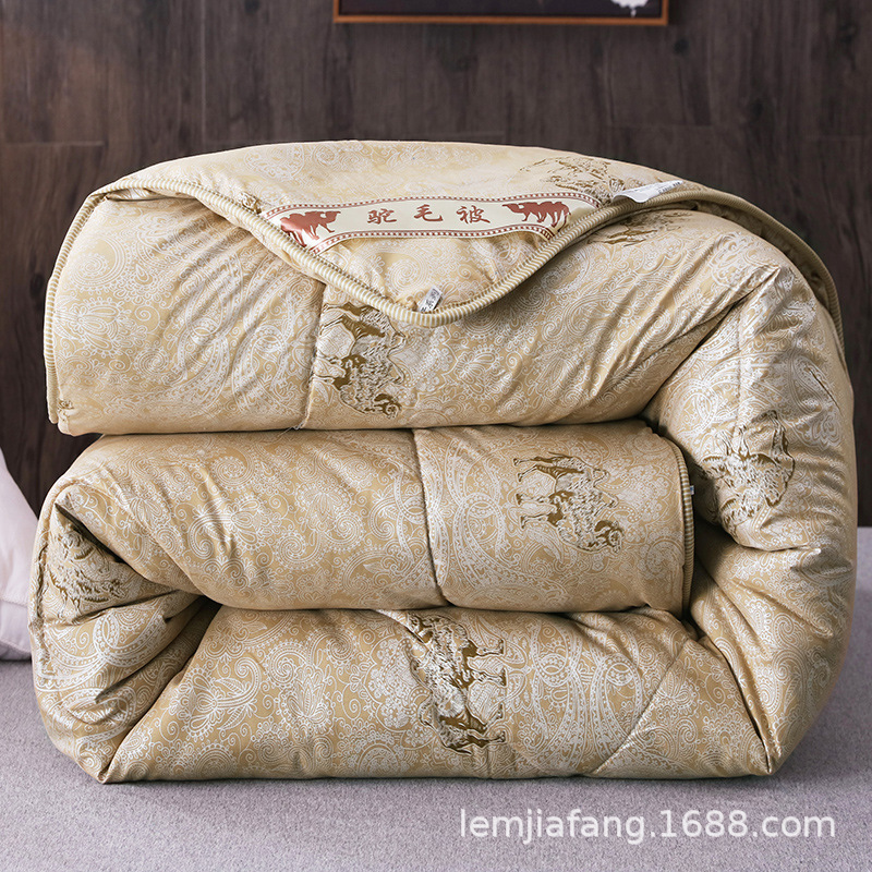 Manufactor Direct selling Will pin Gift wrap Camel Quilt Cool in summer spring and autumn thickening keep warm Winter quilt Camel is wholesale