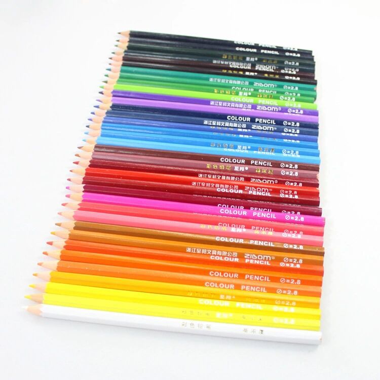 厂家批发36色彩铅笔 成人涂色书画笔彩色铅笔工具笔彩笔儿童画笔