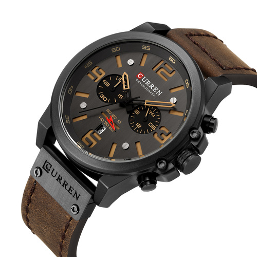 Curren/Carren 8314 men's watch sports six-hand quartz watch calendar men's watch waterproof belt watch
