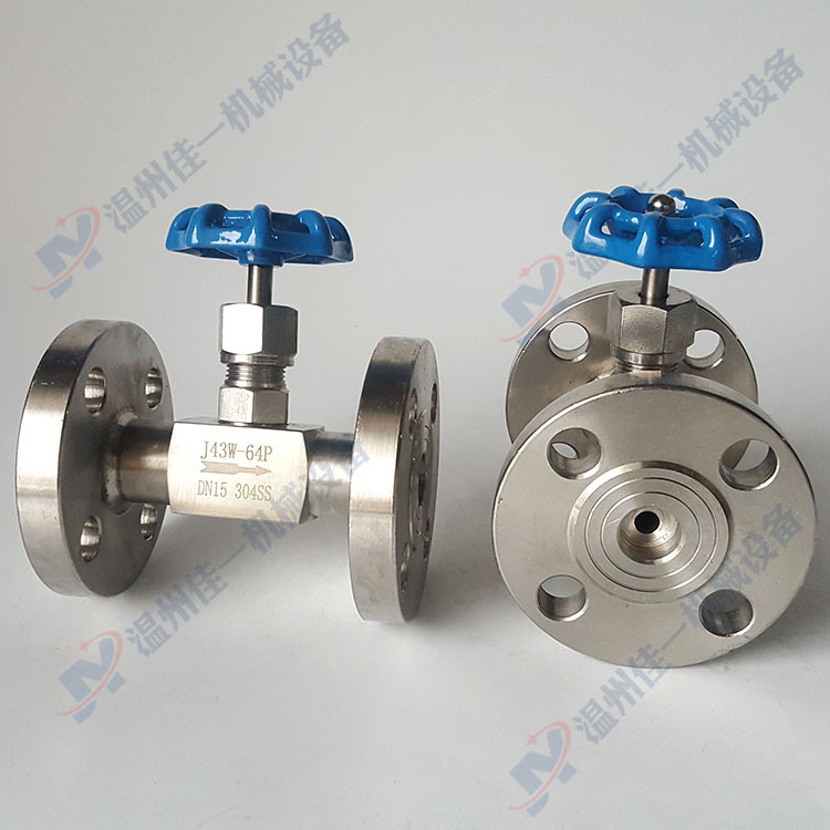 J43W-64P法兰针型阀4