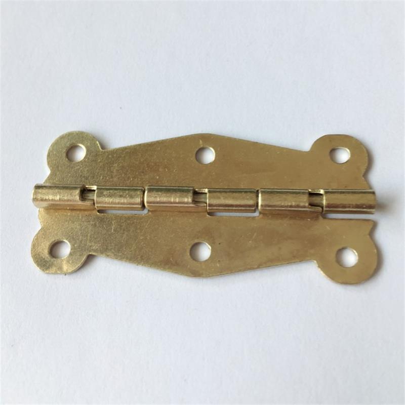 五金铁皮花边蝴蝶型合页箱包木盒合页纸盒包装盒合页家具合页