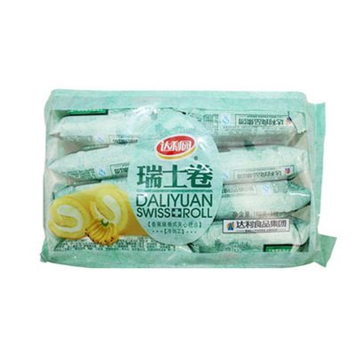 达利园瑞士卷160g 一包八枚装 夹心糕点 休闲面包零食瓶批发 爱尚|ms