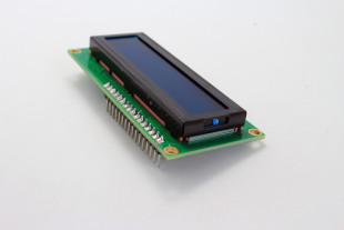 LCD1602 LCD Blue screen with backlight 5V Power Power Supply Blue Base 1602A Welded Needle