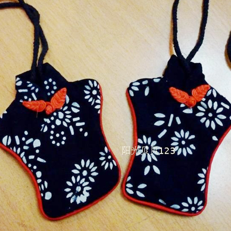 蓝印花蜡染土布 厂家直销蜡染土布 农家乐服装头巾亚麻棉布料