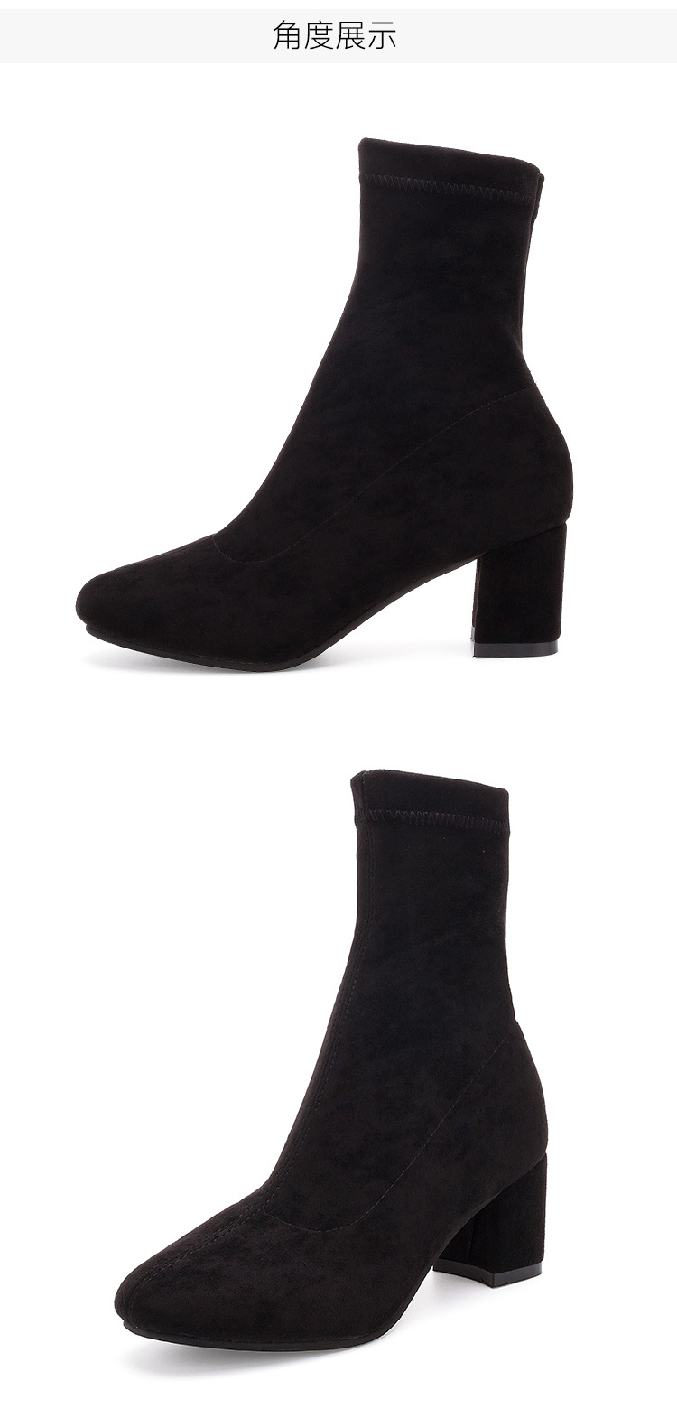 Bottes femme en Daim - Ref 3354891 Image 25
