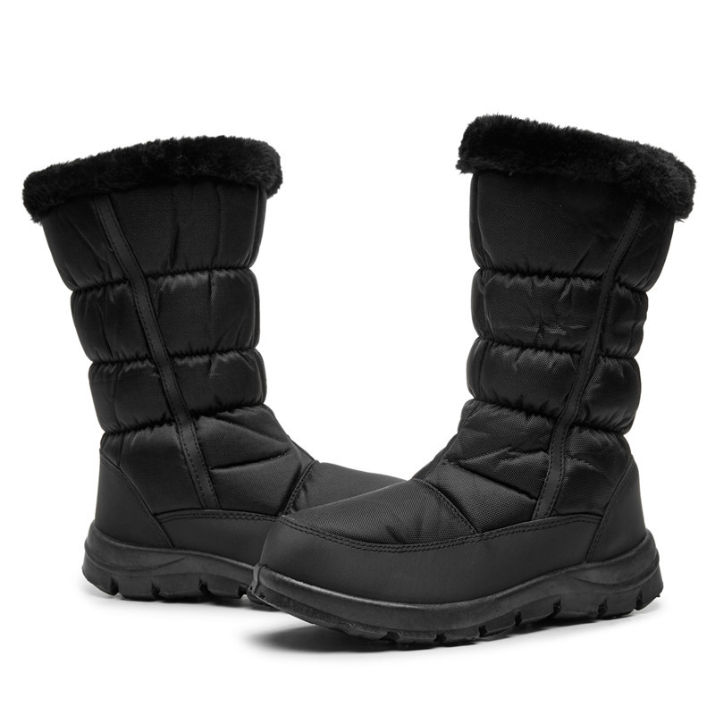 跨境专供2019亚马逊秋冬雪地靴女棉鞋秋冬款加棉保暖舒适防滑