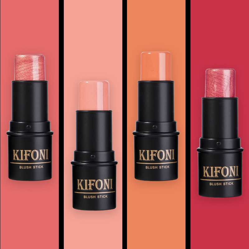 KIFONI wasserfester, heißer, langlebiger Puder-Rougestift_voghion.com