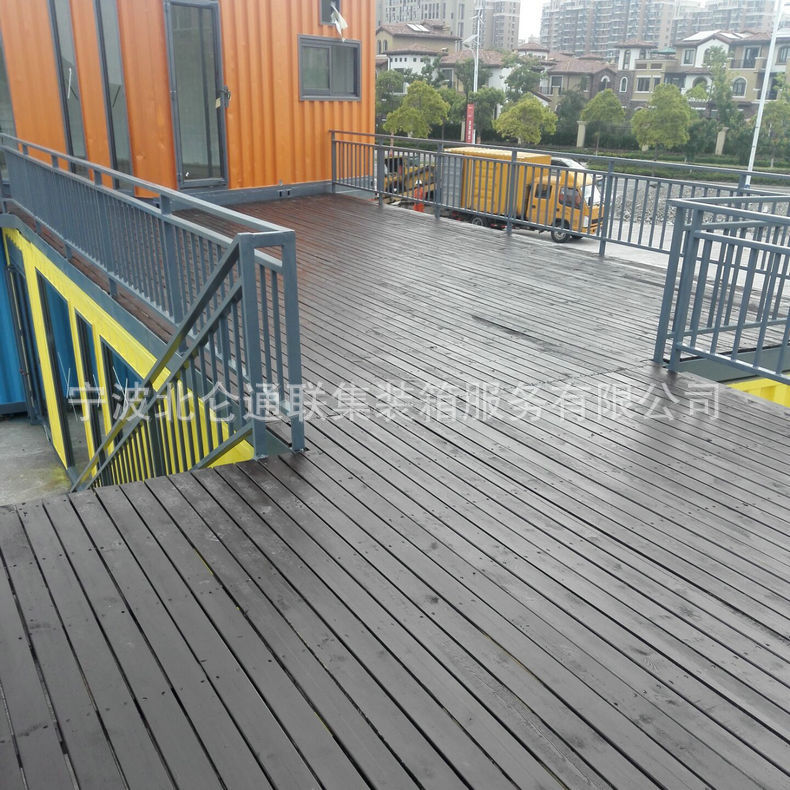 厂家直销集装箱房屋搭建 模块化集装箱别墅 集装箱酒店别墅