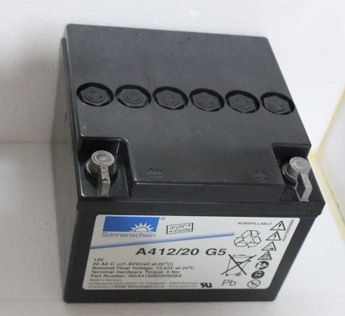 德国阳光A412/20G5阳光蓄电池12V20ah直流屏UPS/EPS胶体蓄电池