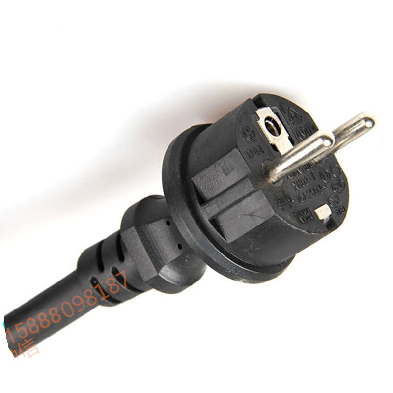 供应IP44插头防水橡胶线 欧盟电动工具电源线 潜水泵橡胶电源线