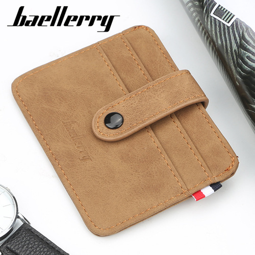 baellerry new men's card holder with multiple card slots, card holder, business card holder, bank bus card holder, one piece drop shipping
