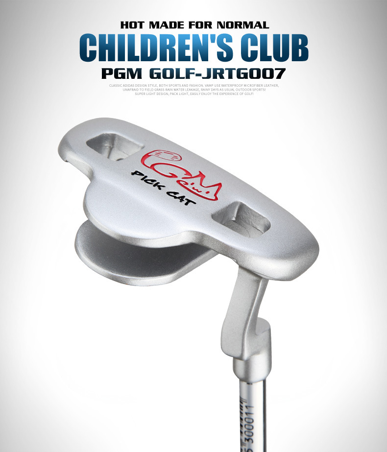 Gậy golf PGM cho bé trai và bé gái, gậy putter tập golf cho người mới bắt đầu, thân thép không gỉ — JRTuG007 đen đỏ 3-5 tuổi, JRTuG007 đen đỏ 6-8 tuổi, JRTuG007 đen đỏ 9-12 tuổi, JRTuG007 màu hồng 3-5 tuổi chi tiết 4