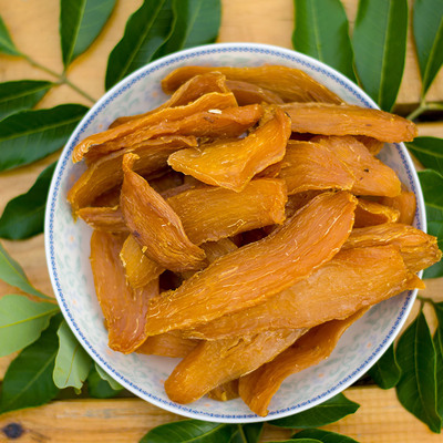 批发食用农产品红薯干地瓜干健康低糖番薯红薯条地瓜条试吃装包邮
