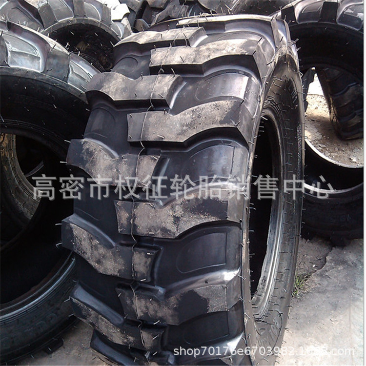销售工程机械轮胎17.5L-24挖掘机轮胎19.4L-24 R4花纹斜交工程