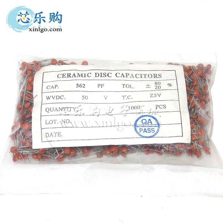 5.6NF 562 50V  NEW 瓷片电容 陶瓷电容 原装正品