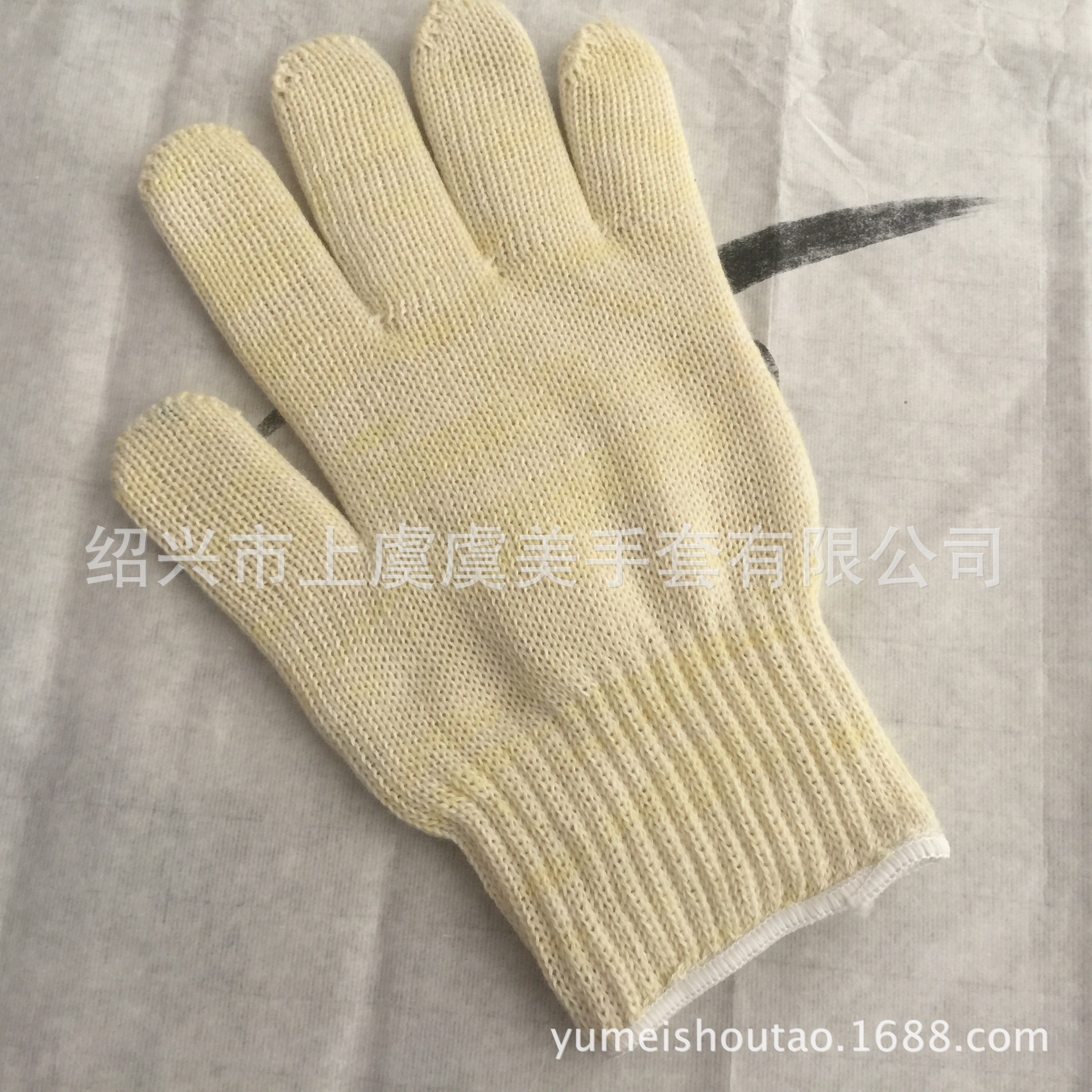 浙江绍兴工厂家厨房手套 五指双层隔热日用防热光波炉手套