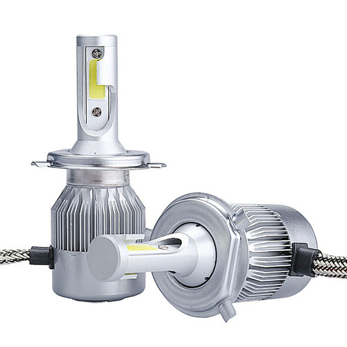 Car LED headlight high bright far and low beam bulb super bright H7H1H4H11H9 C6 headlight fog light 9005