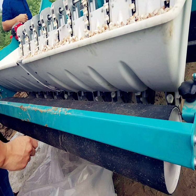 和田县 全自动一体化大蒜播种机 新款大蒜播种机价格