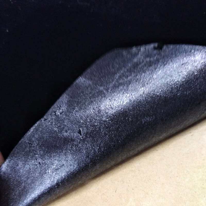 黑色无纺植绒布上自粘，可分切，可切条