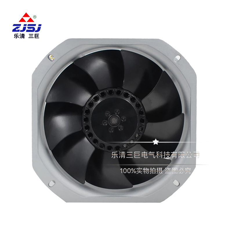 SJ22580 Metal Flabellum Axial Blower 9 High temperature resistance cabinet Dedicated Fan Outer rotor Fan
