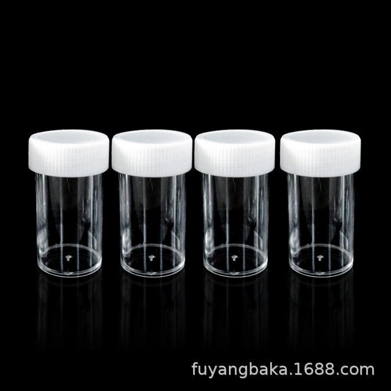 Transparent plastic gel polish