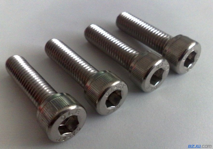 不锈钢304美制圆柱头内六角机螺钉/英制内六角机螺丝6-32*L