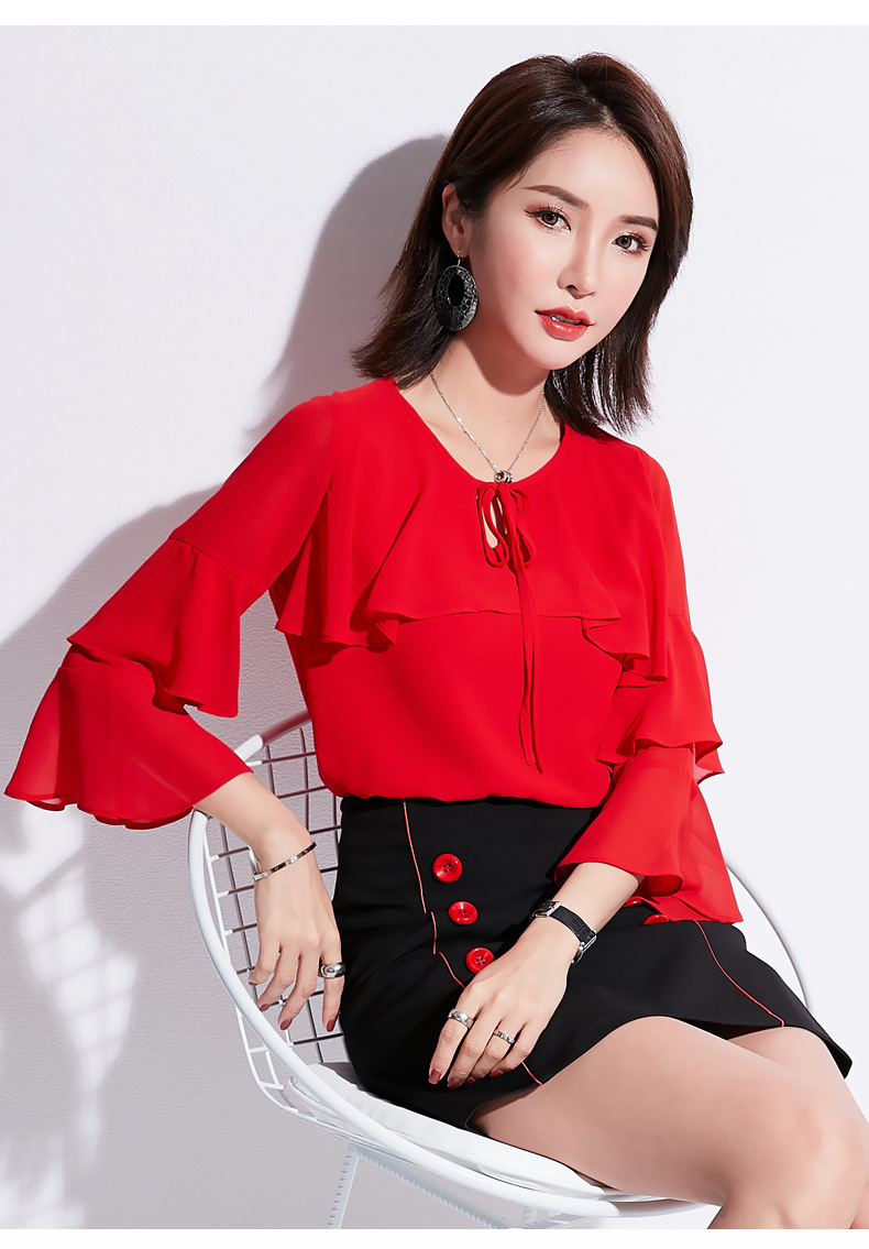 Costume femme VêTEMENTS SUOLIMEIYIZU  SUO LIMEI en Mousseline - Ref 3334349 Image 16