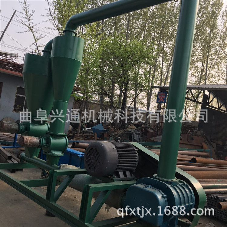 200型水泥灰装罐输送机 水泥粉装袋吸料机 粉煤灰送料入罐机