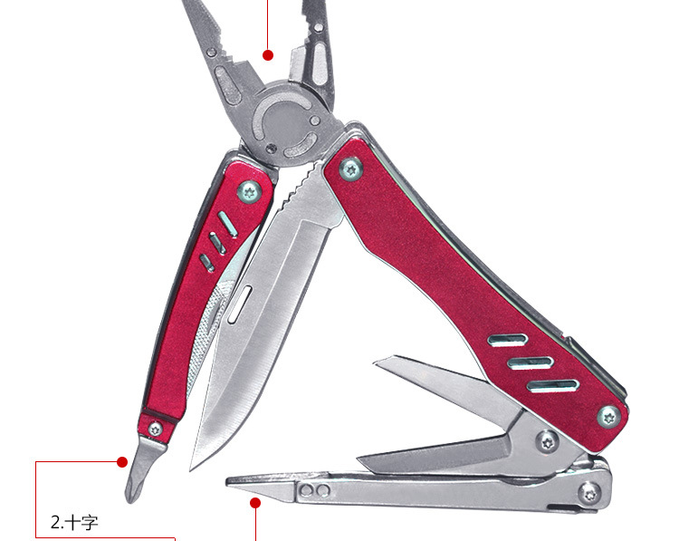 Couteau de survie en Poignée en aluminium acier inoxydable 420 - Ref 3397728 Image 8