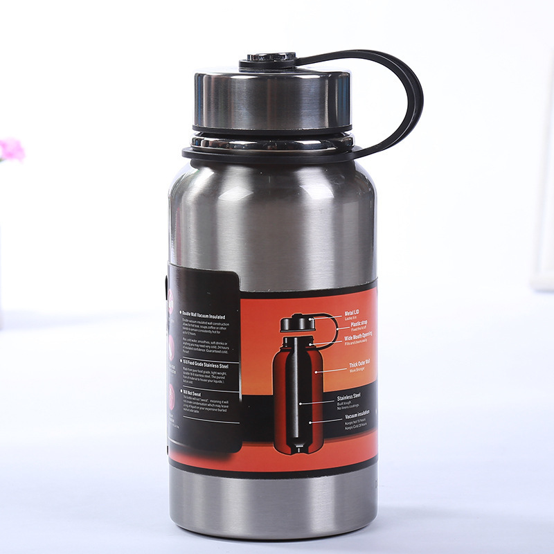 2018新款不銹鋼戶外運(yùn)動(dòng)保溫水壺真空太空杯  便攜式手提式隨手杯