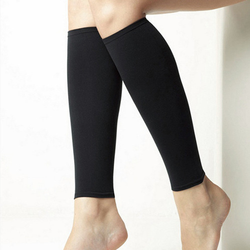 Slim calf socks pressure sleeve 680D female beauty leg socks shaping socks long-distance running sports calf pressure sleeve slim calf socks