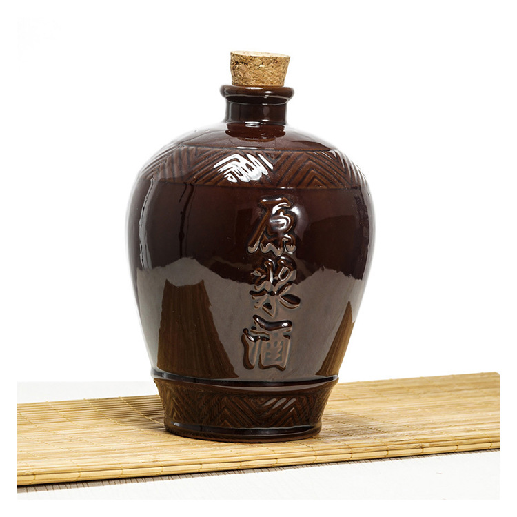 高档陶瓷复古白酒瓶 一斤陶瓷酒瓶   陶瓷酒瓶厂家500ml空酒瓶