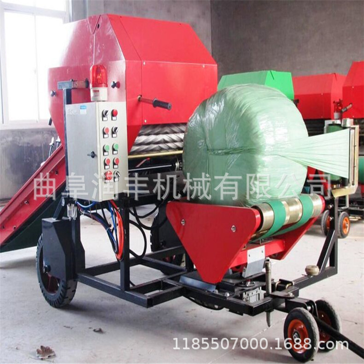 衡水稻草储存打包机 牛场打包机
