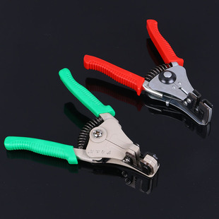 Automatic plum blossom wire stripping pliers for electricians, multi-purpose pliers, automatic spring stripping pliers, manual pliers, multi-function wire stripping pliers