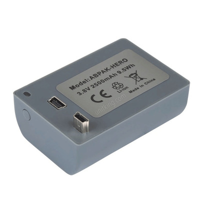 for ABPAK-HERO-1 2500mAh Replacement Battery Pack for Gopro