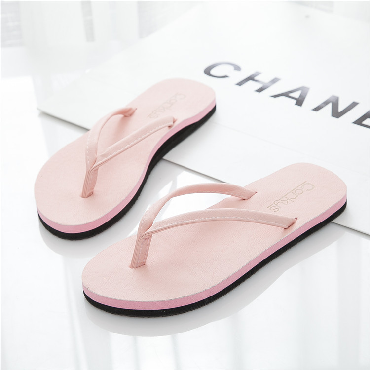 customized Cross border Electricity supplier Amazon men and women Home Herringbone slipper Home Furnishing slipper lovers Spring and summer sandals