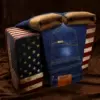 Elastic, blue, fleece