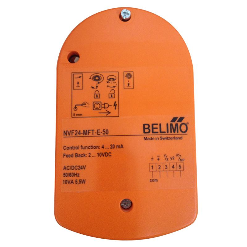 搏力谋belimo NVF24-MFT-E-50 电动调节阀执行器  模拟量驱动器