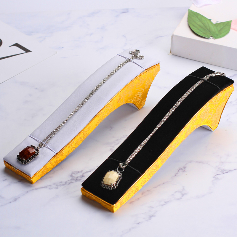 锦布工字立体手链单托手链架手链珠宝展示道具高跟鞋饰品架