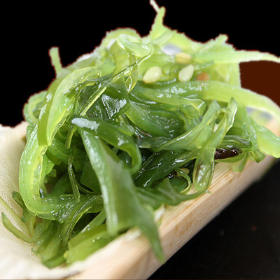 即食裙带菜酸甜爽口沙拉调味细梗丝中华海藻寿司料理海藻丝500g|ru