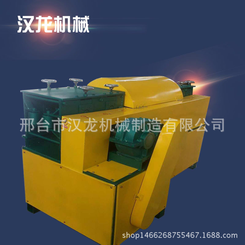 双曲线钢管调直机 建筑工地脚手架子调直除锈刷漆一体机 厂家供应