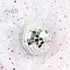 Spot Disco Mirror Ball Cake Decoration Fashion Mirror Ball Cake Swing Factory Direct Selling Wholesale