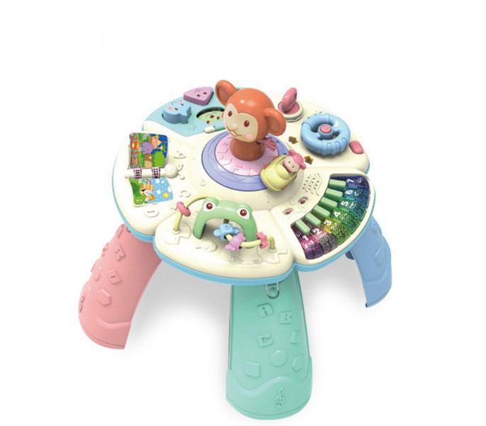 儿童学习桌婴儿多功能早教玩具台宝宝益智0-1-2-3岁游戏桌详情图2