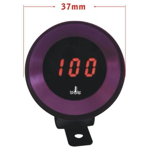1.5 düym avtomobil modifikasiyası rəqəmsal su temperaturu ölçən cihazı, sensorla