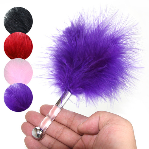 Erotic Feather Butt Plug Multi-function Teasing Anal Plug Adult Products Alternative Toys Wholesale from Manufacturer