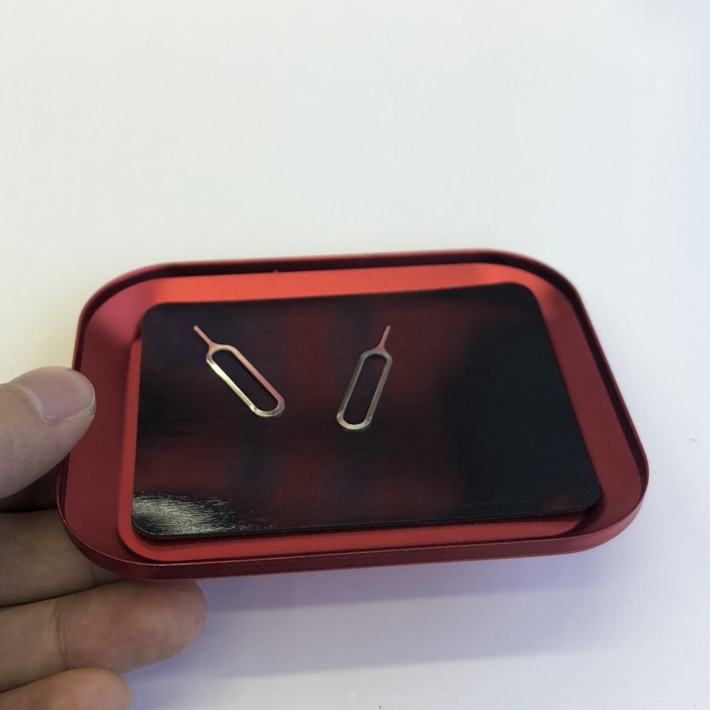 铝合金磁性托盘 加磁器充磁器 螺丝定位板 多种颜色 螺丝收纳