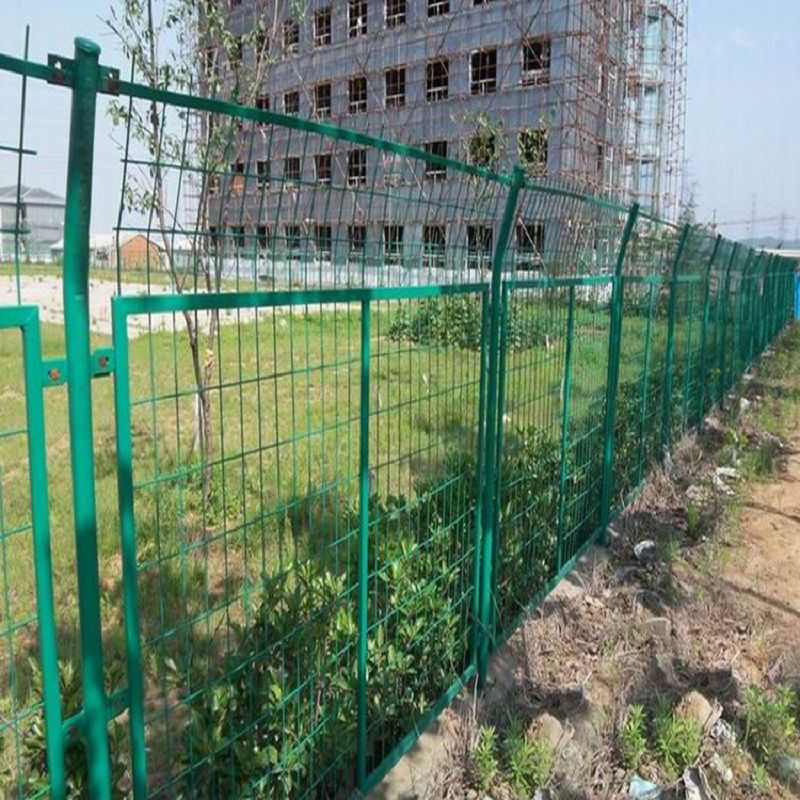 广州公路框架隔离网 绿化市政护栏网 1.8米高双边丝护栏网批发