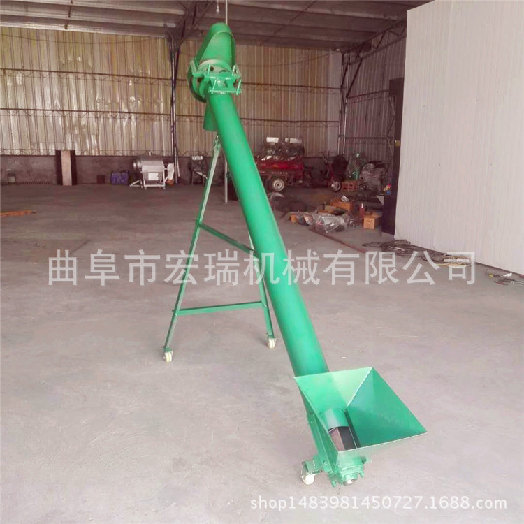 料斗机安装方便 新品推荐崔陟机 大米上料机输送机9是9螺旋输送机